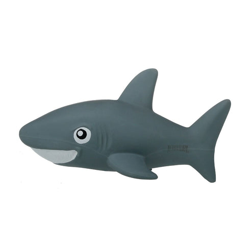 Territory Natural Rubber Shark Squeaker Dog Toy - 9"